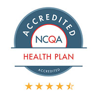 Accredited NCQA Health Plan 4.5/5 Stars